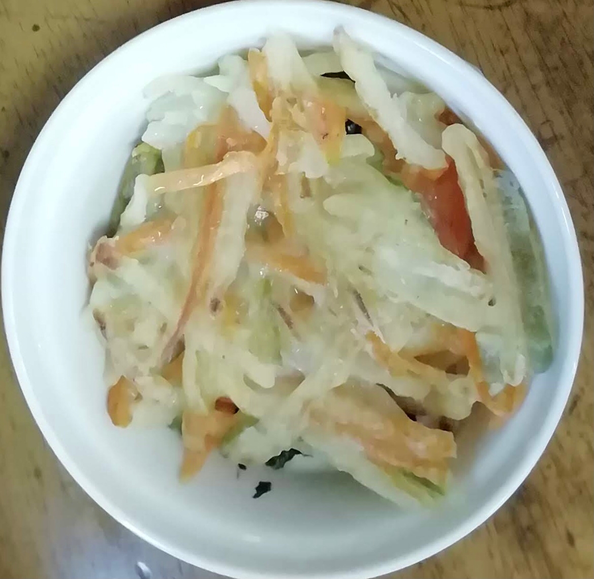 野菜の揚げ焼き