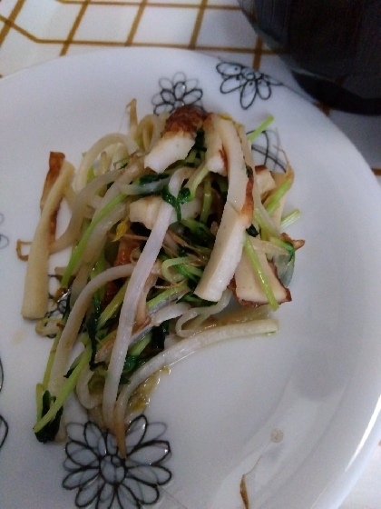 きゅうりともやしと豆苗のナムル