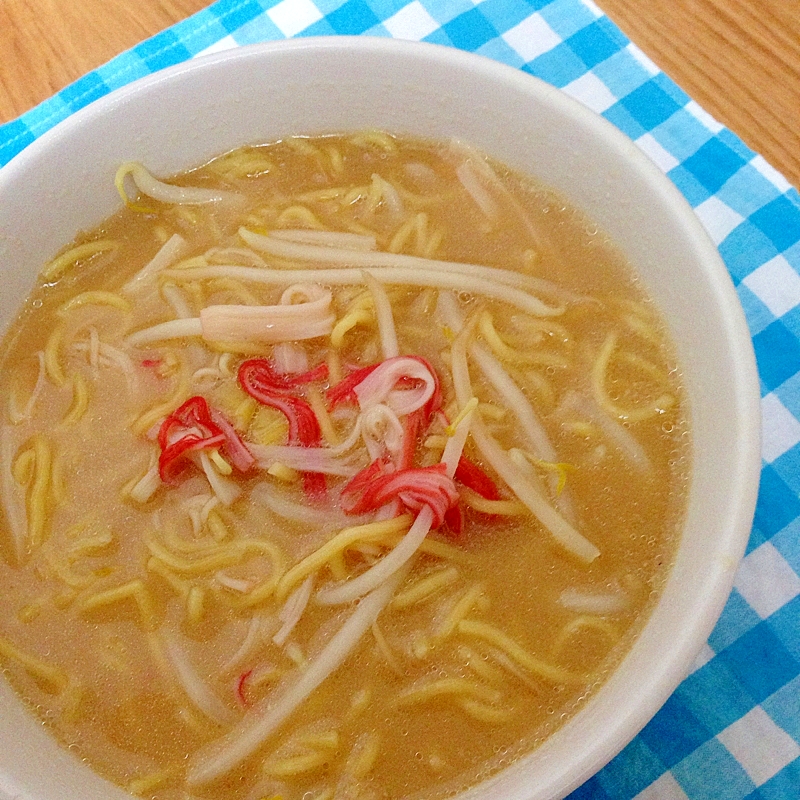 醤油＋豆乳スープのラーメン★