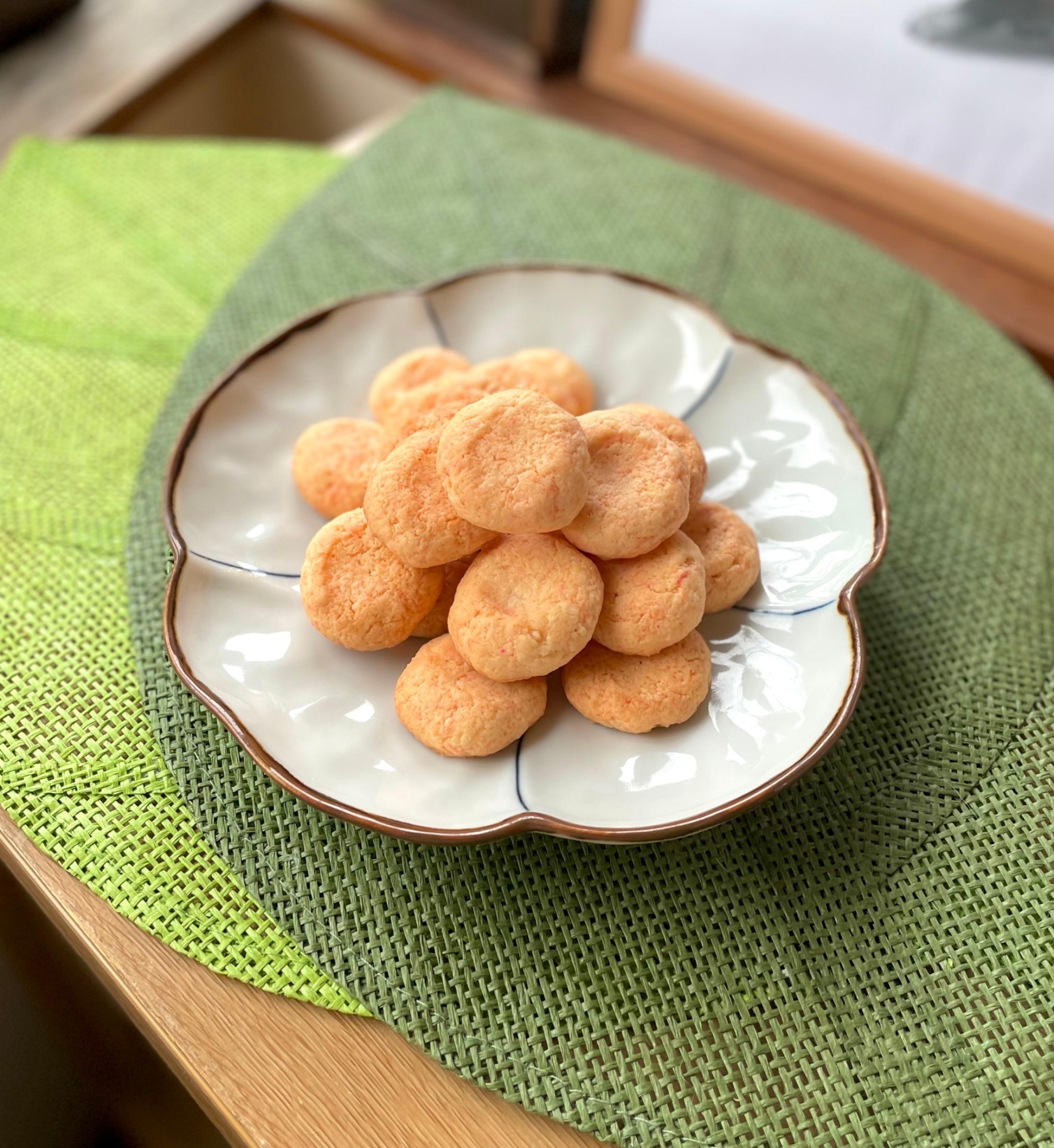 春を感じる♡桜でんぶクッキー