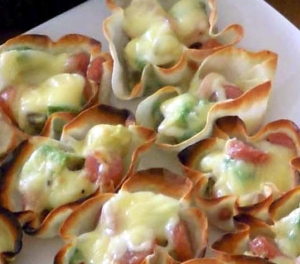 餃子の皮で アボカドポテトのおつまみ レシピ 作り方 By Mina 914 楽天レシピ