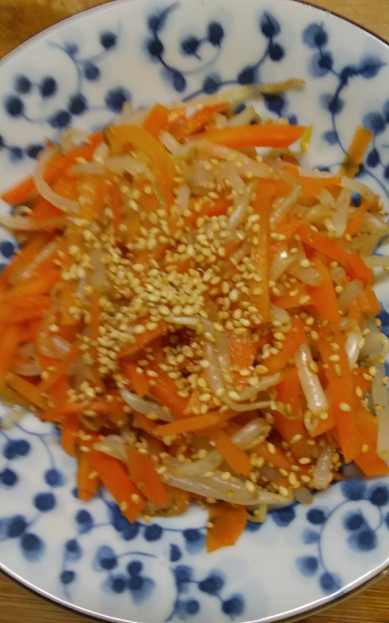 もやしとにんじんのナムル