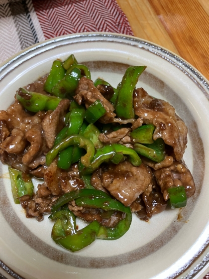 レシピありがとうございました！
簡単に美味しくできました、牛肉で作ってみました！