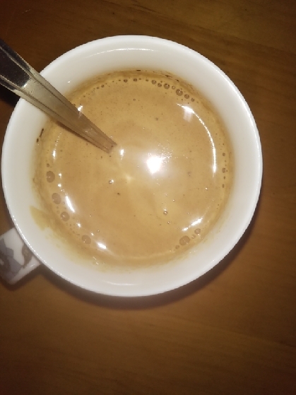 きな粉のふわふわラテコーヒー
