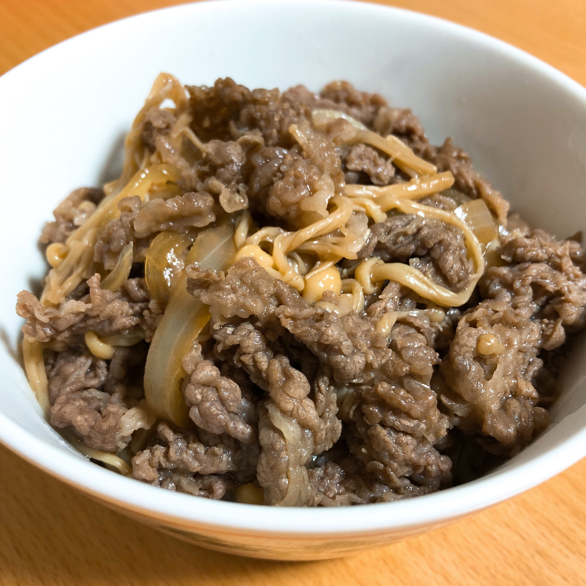 煮込むだけ♪牛丼の具