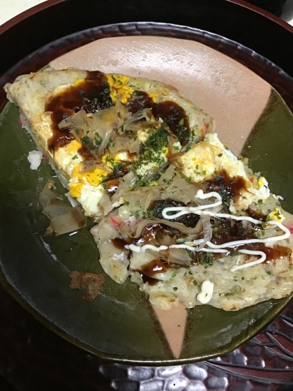 卵＆キャベツたっぷり☆お好み焼き