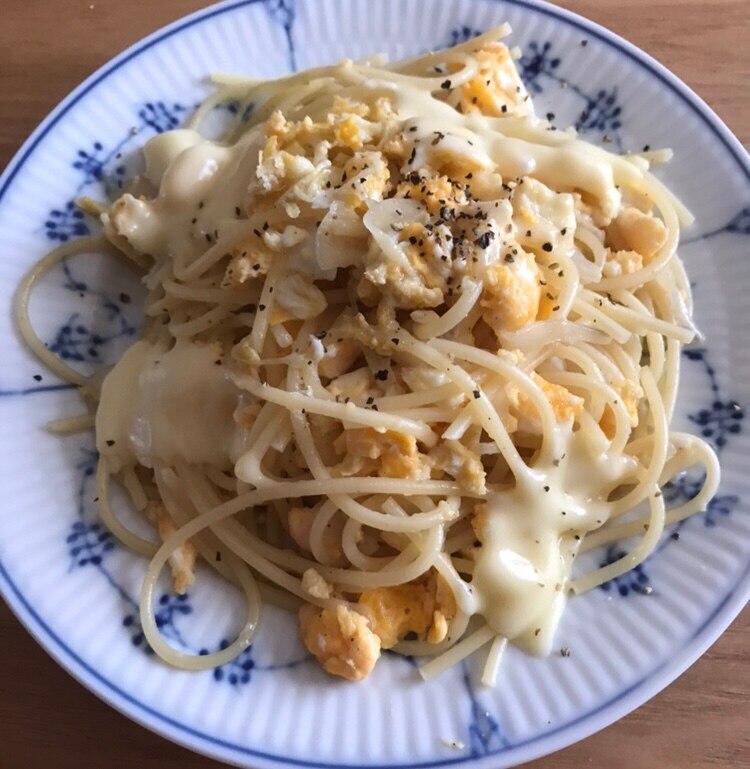 炒り卵と玉ねぎのチーズパスタ レシピ 作り方 By ボンド子 楽天レシピ 炒り卵と玉ねぎのチーズパスタ レシピ 作り方 By ボンド子 楽天レシピ