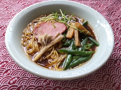 野菜たっぷり！市販のラーメンで！タンメン