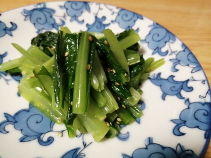 小松菜の胡麻和え✨簡単