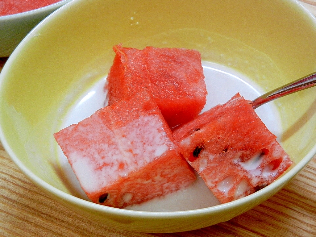 タイ風スイーツ スイカとココナッツミルクのスープ レシピ 作り方 By Kon9093 楽天レシピ タイ風スイーツ スイカとココナッツミルクのスープ レシピ 作り方 By Kon9093 楽天レシピ