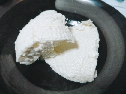 牛乳からカッテージチーズ