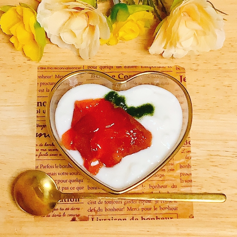 干し柿ヨーグルト