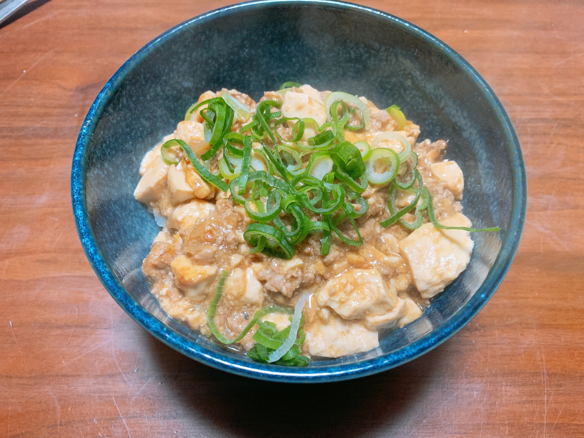 甜麺醤を使った麻婆丼♪