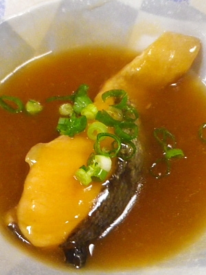 揚げ焼き鮭の生姜ダレ煮