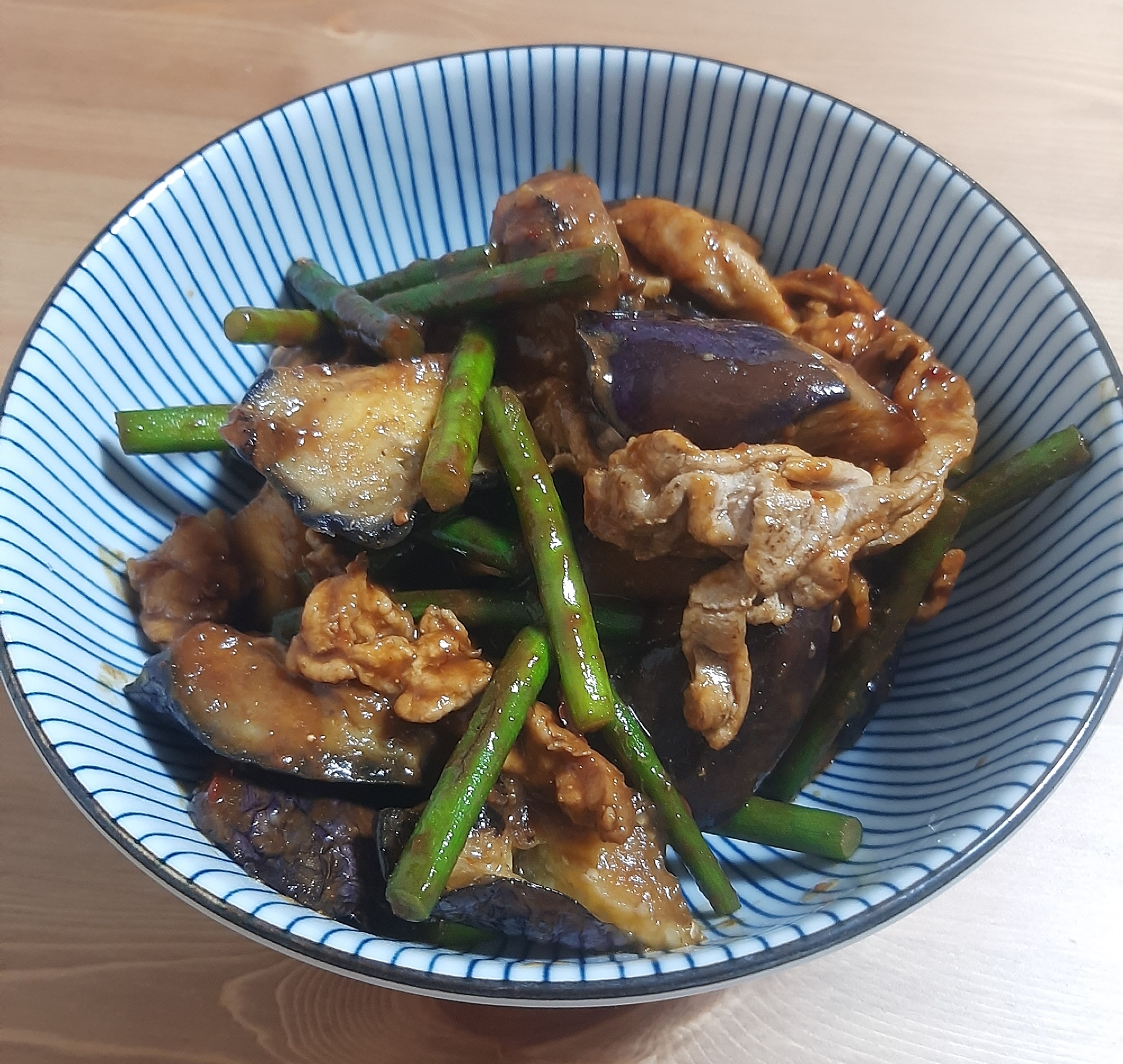 オリジン弁当風 茄子の辛味噌炒め