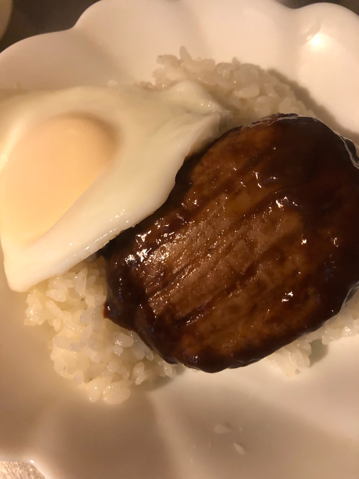 ロコモコ風丼