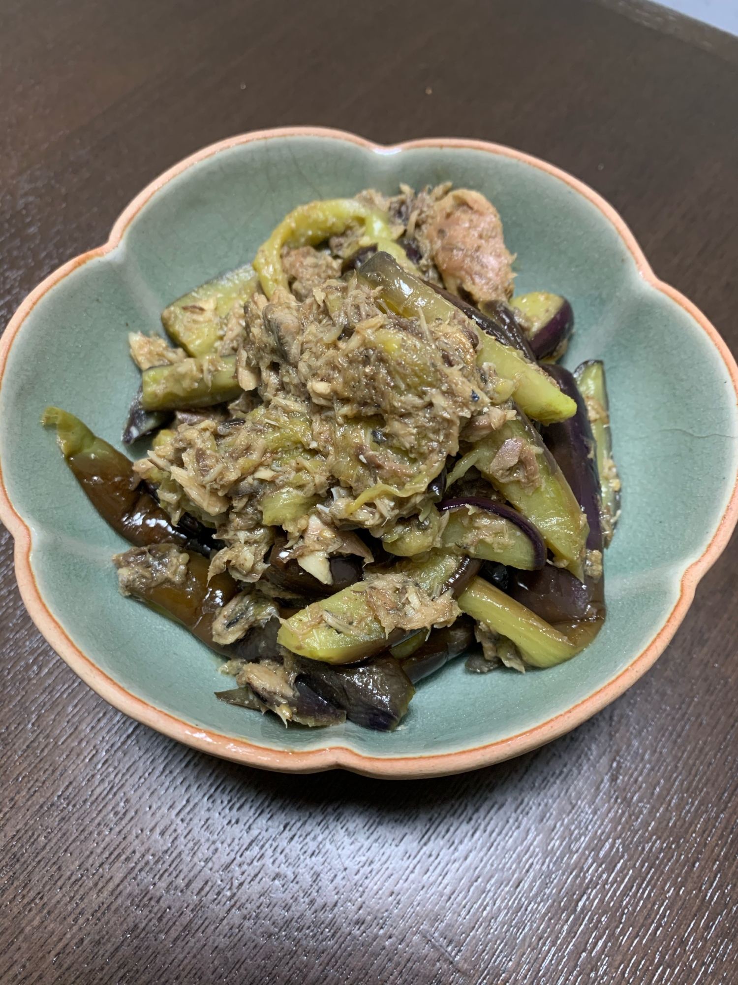 すぐ出来る！サバの水煮缶とナスの煮物