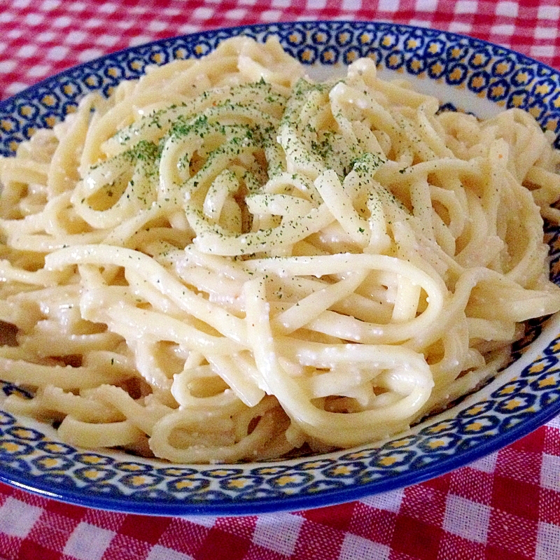 たらこのクリームうどん♡