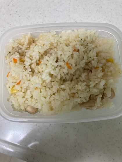 冷や飯で美味しくできて、感動しました！