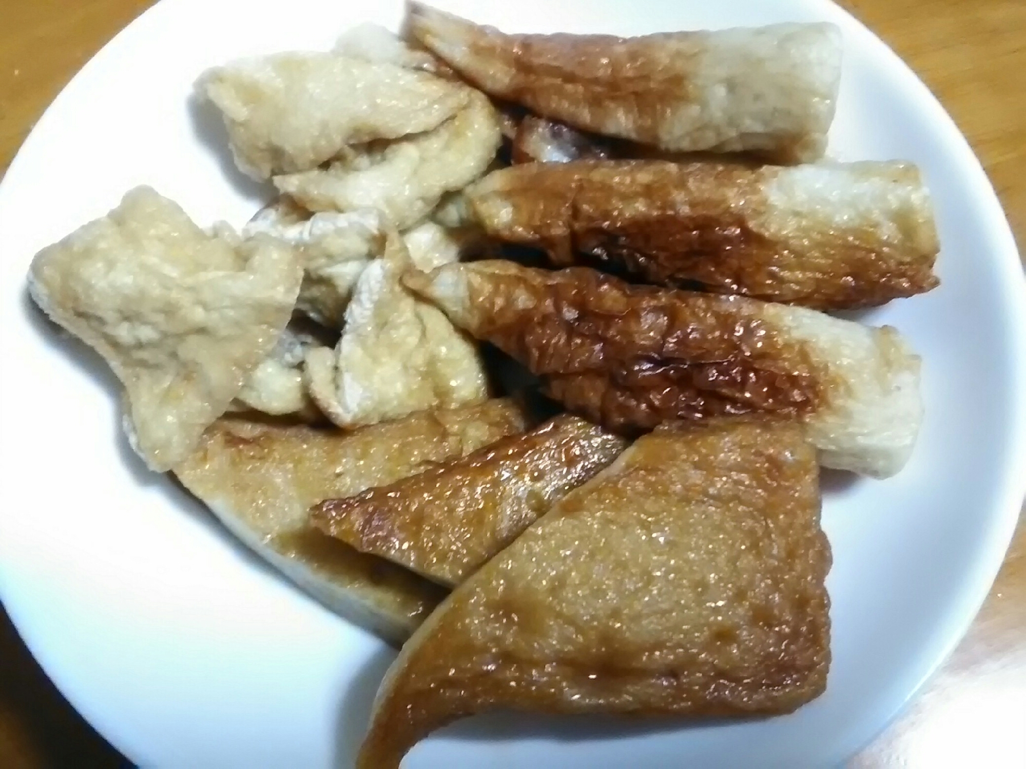 さつまあげ・油揚げ・竹輪の煮物