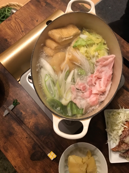 にんにくと生姜がきいていて、とっても
美味しかったです！鶏肉のかわりに豚しゃぶ用のお肉を入れましたが合いました。
また作らせていただきます⭐︎