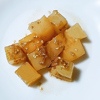 こんにゃくの土佐煮☆ゴマ風味