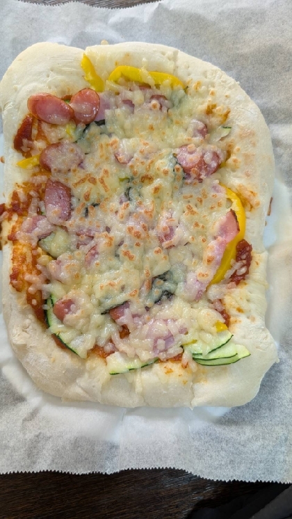 HB簡単☆万能なピザ生地☆