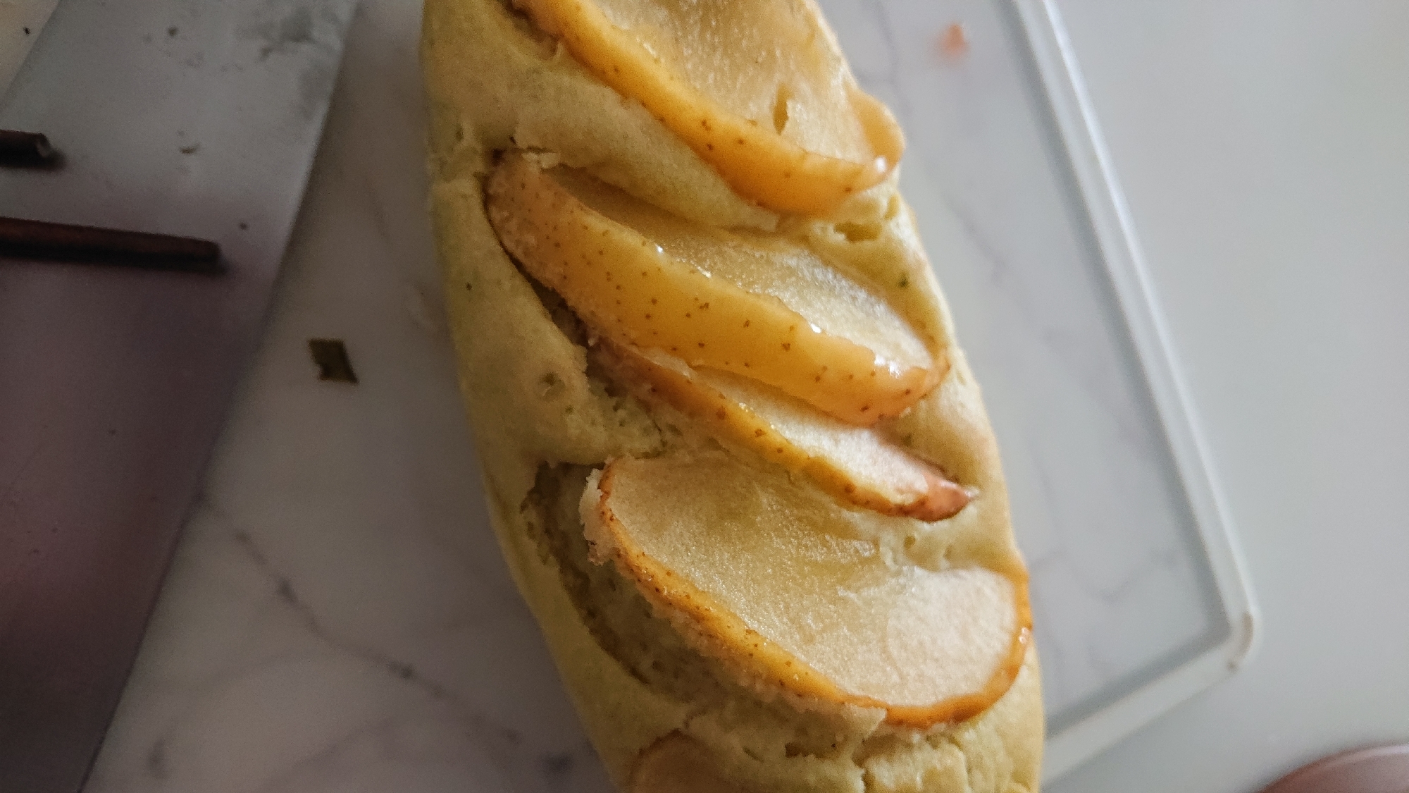 シリコンスチーマーでりんごパウンドケーキ レシピ 作り方 By 膝小僧 楽天レシピ