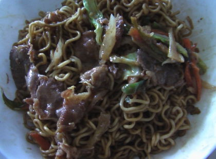 洗い物が少なくて麺にコシ 食べ応えありの袋焼きそば レシピ 作り方 By プッチン5903 楽天レシピ