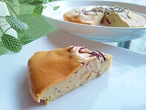 ミキサーでラクラク さつまいものケーキ レシピ 作り方 By Sena Mama 楽天レシピ