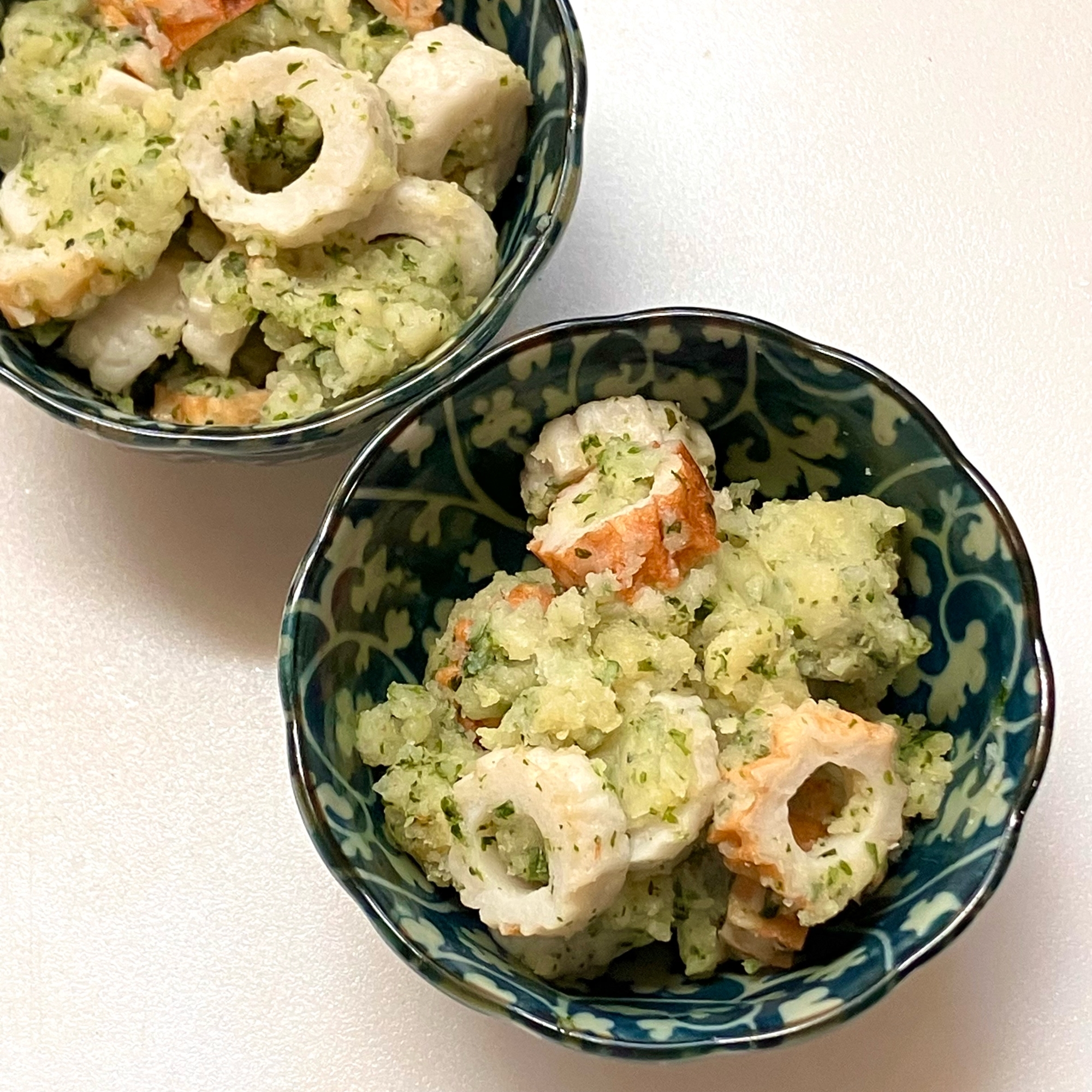 簡単和風リメイク♪ちくわと青のりのポテトサラダ