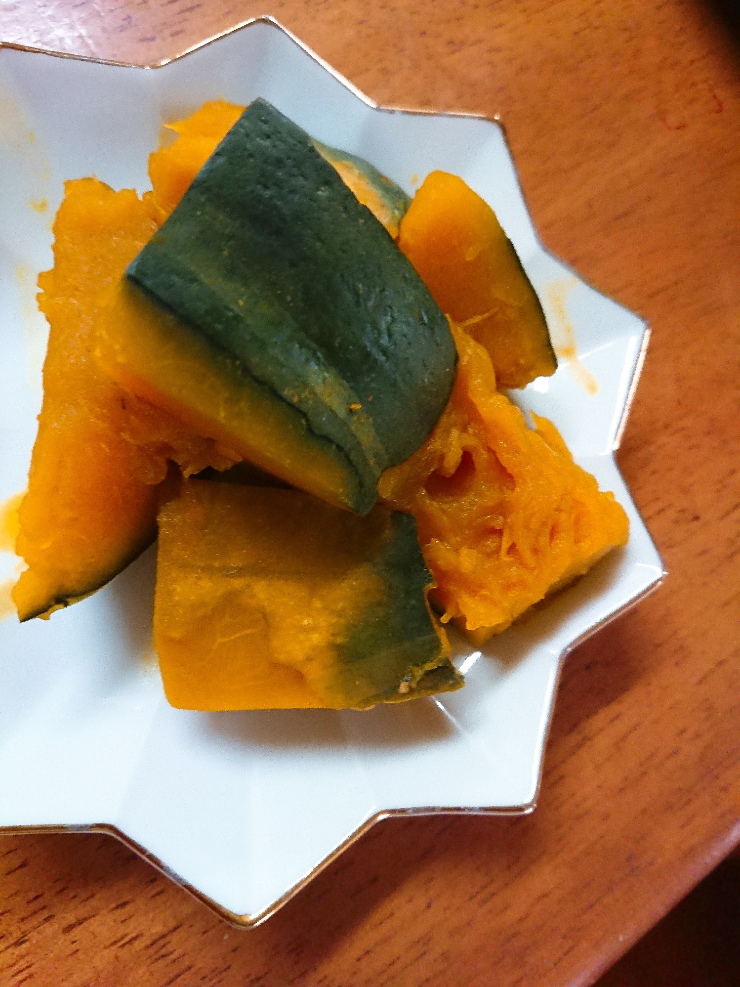 かぼちゃの白だし醤油煮 レシピ 作り方 By じゃが塩 楽天レシピ