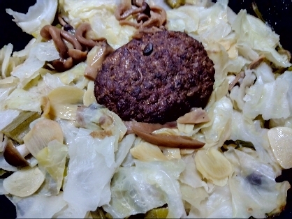 水戻し水切り包丁不要♡ひじきと大葉の豆腐ハンバーグ