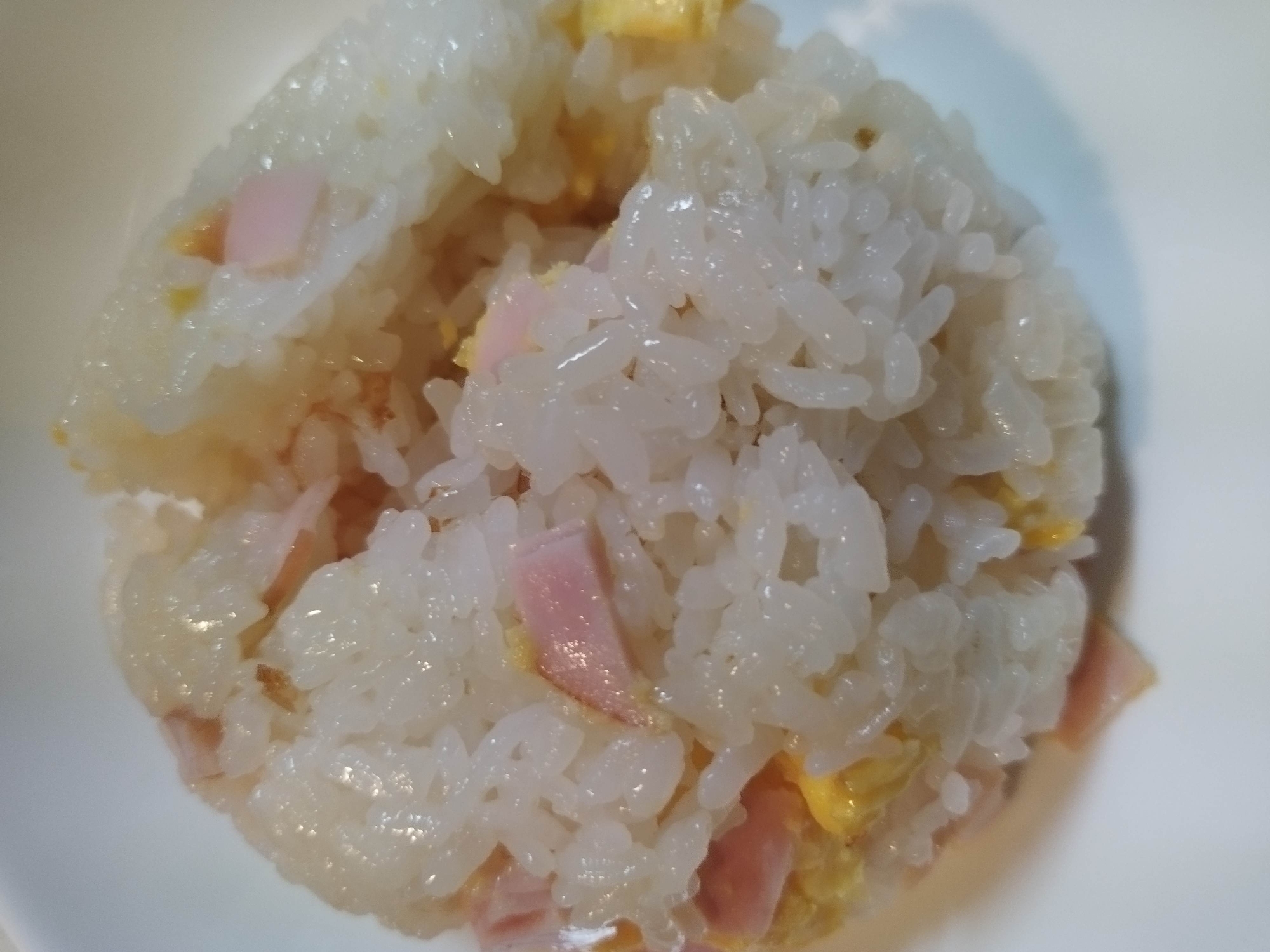 シンプル優しい味の子供用チャーハン