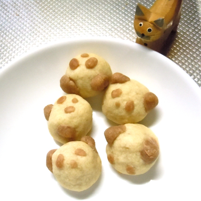 コロコロ可愛い 小パンダ ちゃんクッキー レシピ 作り方 By 紫君子蘭 楽天レシピ