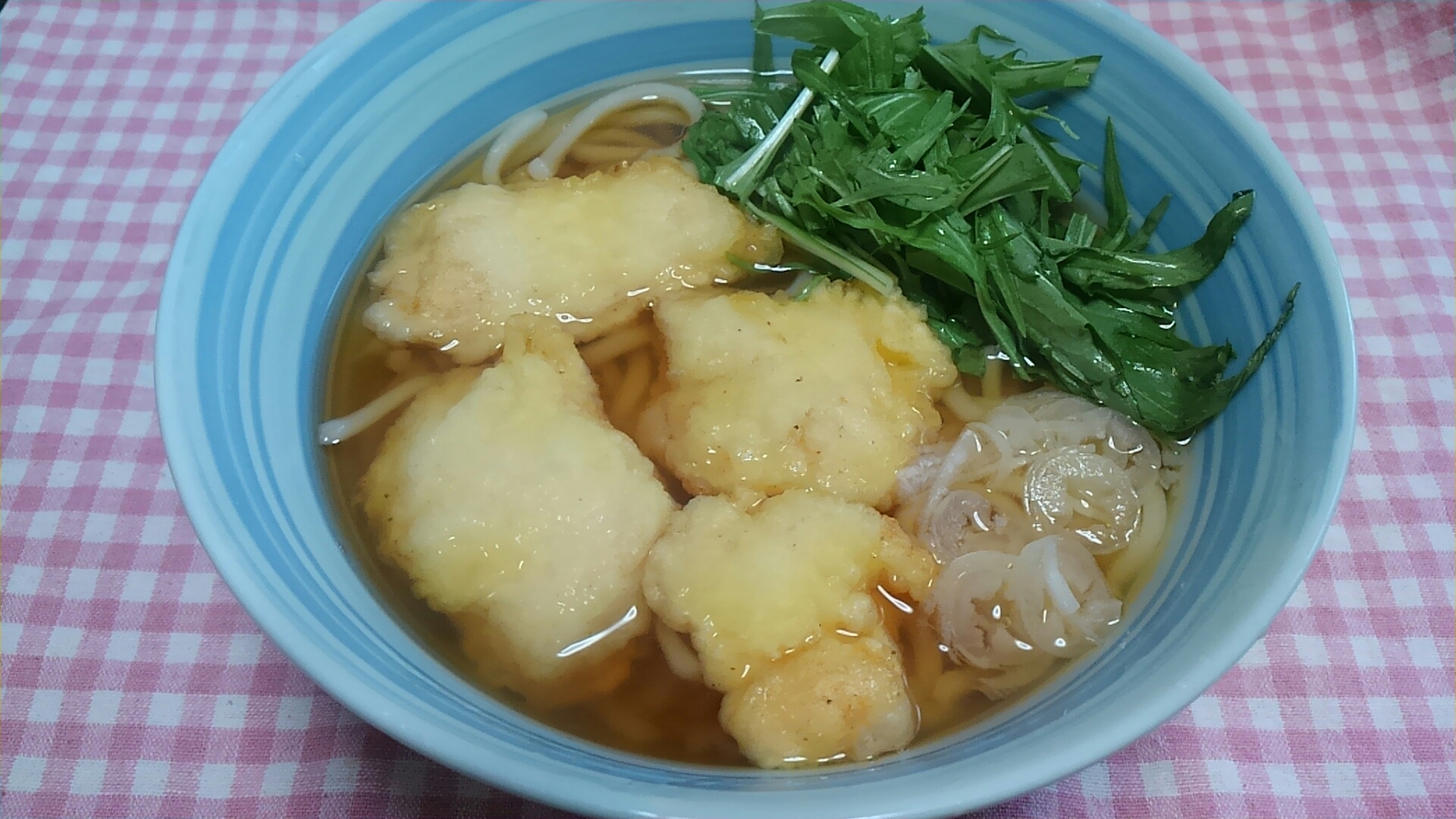 鶏天うどん☆