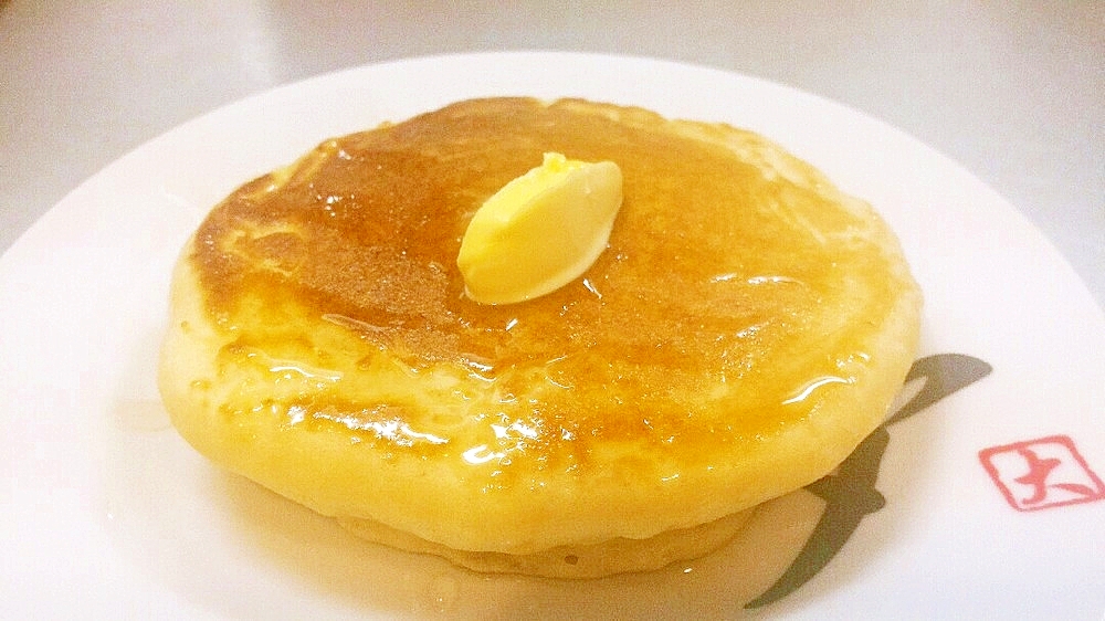 分厚いふわふわ豆腐ホットケーキ◆ヘルシー