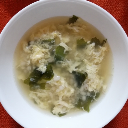 ダイエットにぴったり！便秘解消もち麦入りスープ