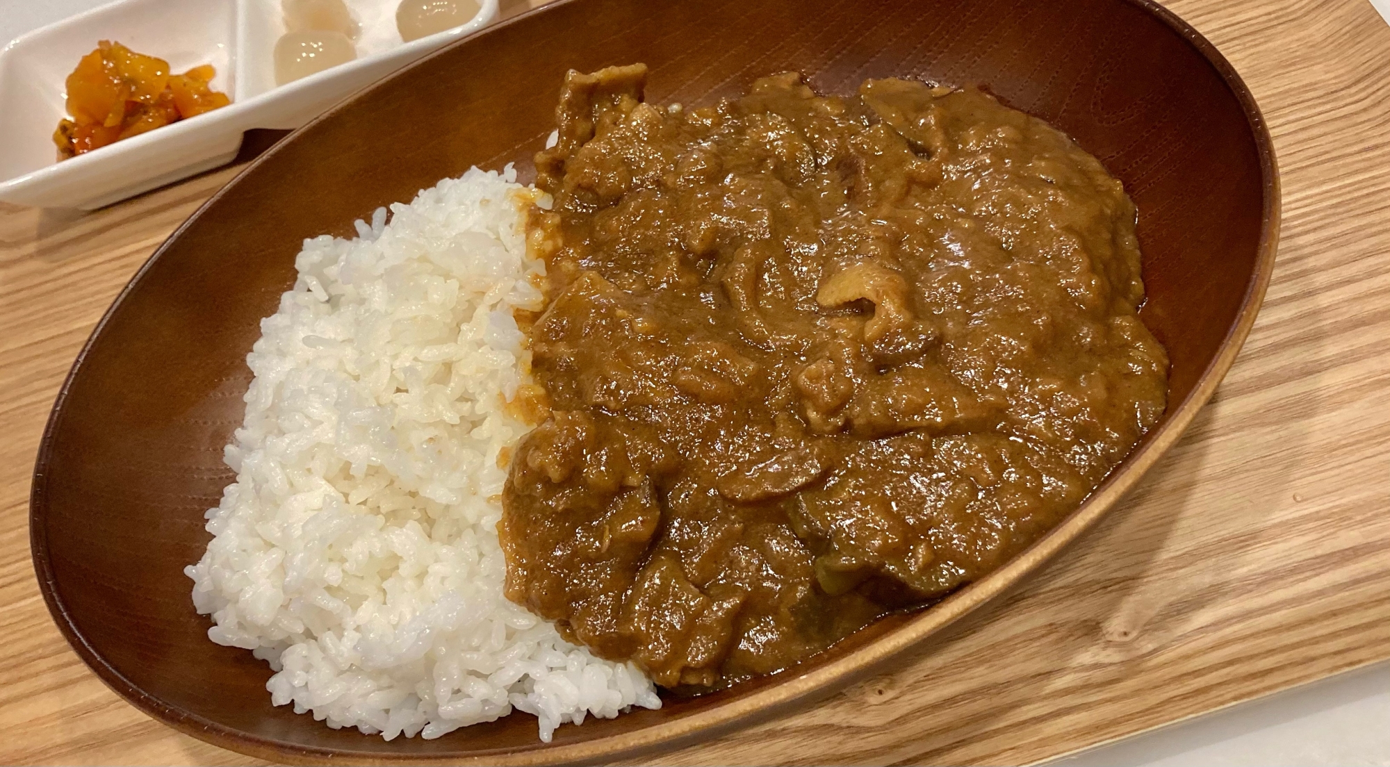 豚バラとナスのパッパッとカレー♪