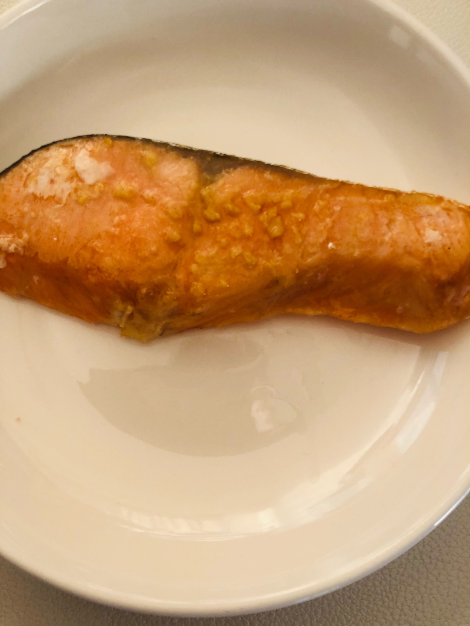 シャケの西京味噌焼き