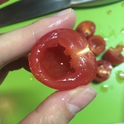 離乳食初期 レンジで簡単 ミニトマト レシピ 作り方 By てん子 楽天レシピ