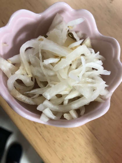 塩昆布で簡単かぶのお漬け物