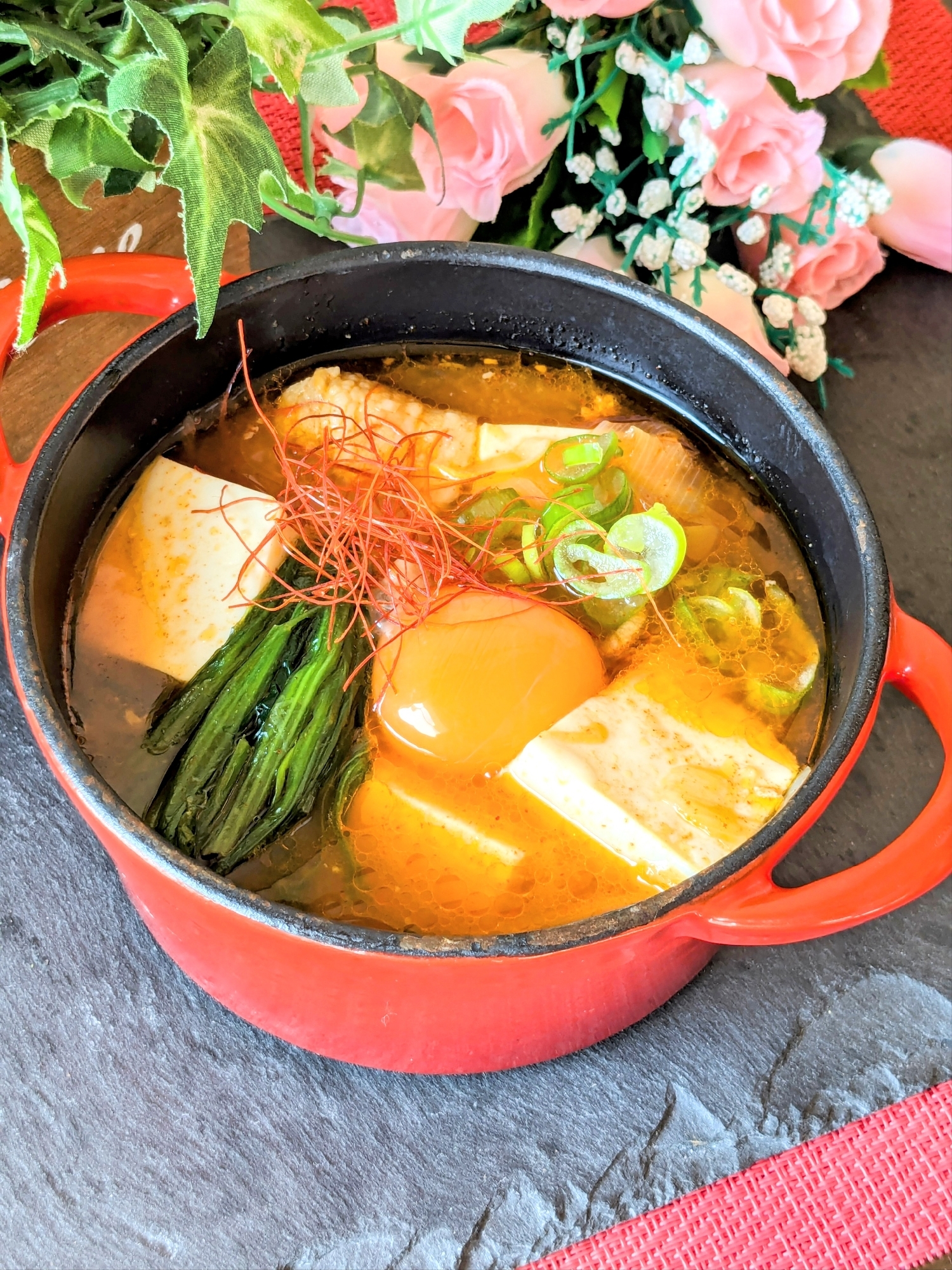 豚バラ肉と豆腐で！〜美味しいスンドゥブチゲ〜