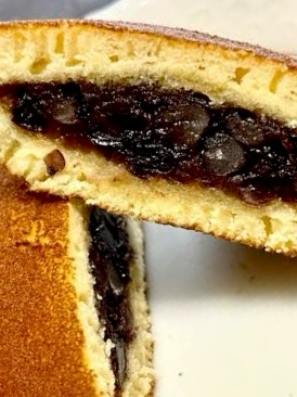 粒あんのどら焼き