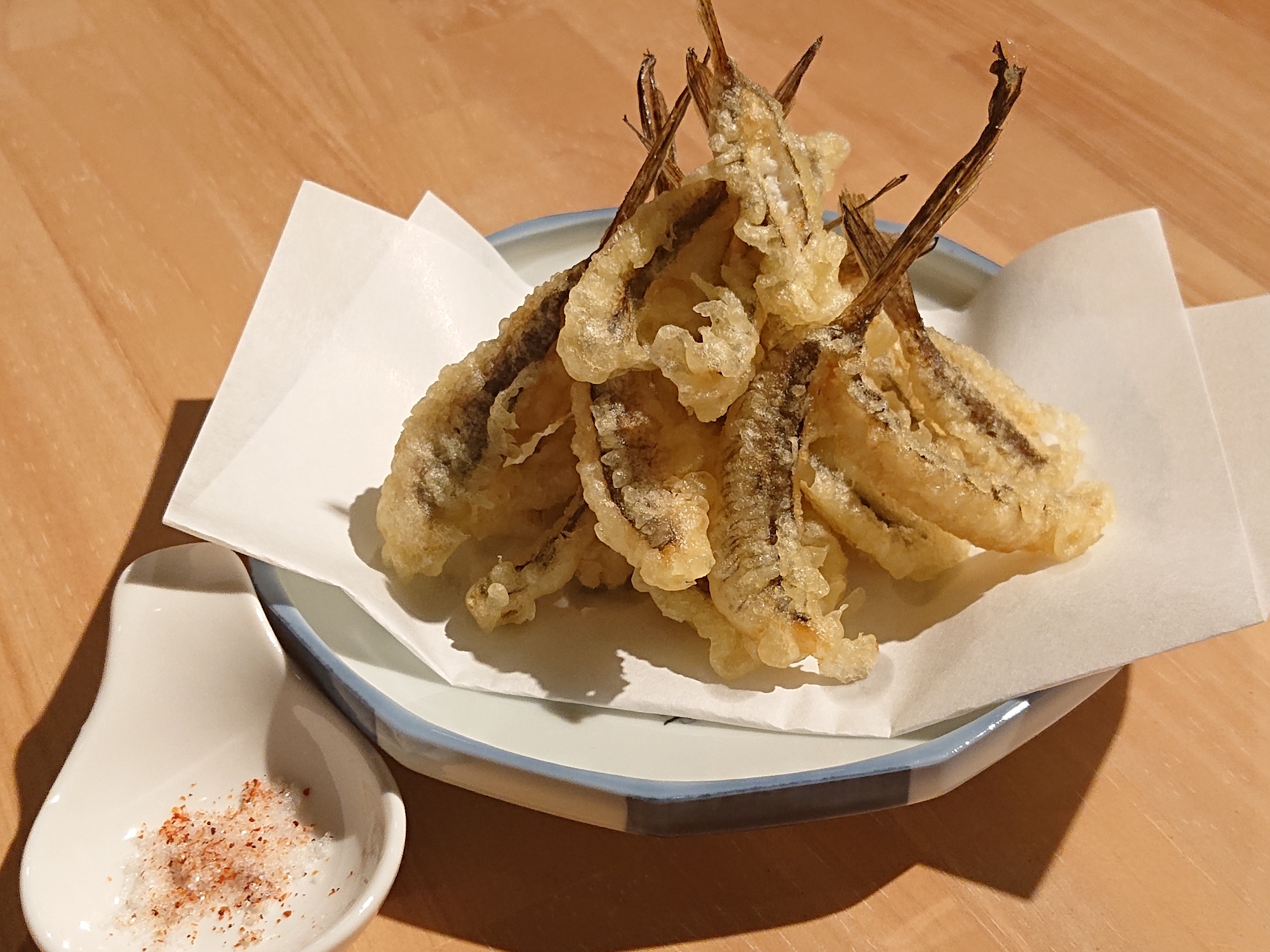 メゴチの天ぷら～一味塩～