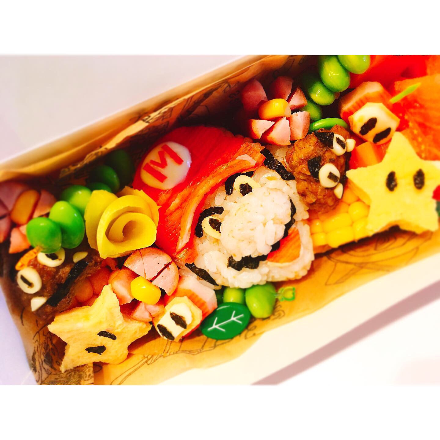 キャラ弁シリーズ マリオ レシピ 作り方 By Erika0612 楽天レシピ キャラ弁シリーズ マリオ レシピ 作り方 By Erika0612 楽天レシピ