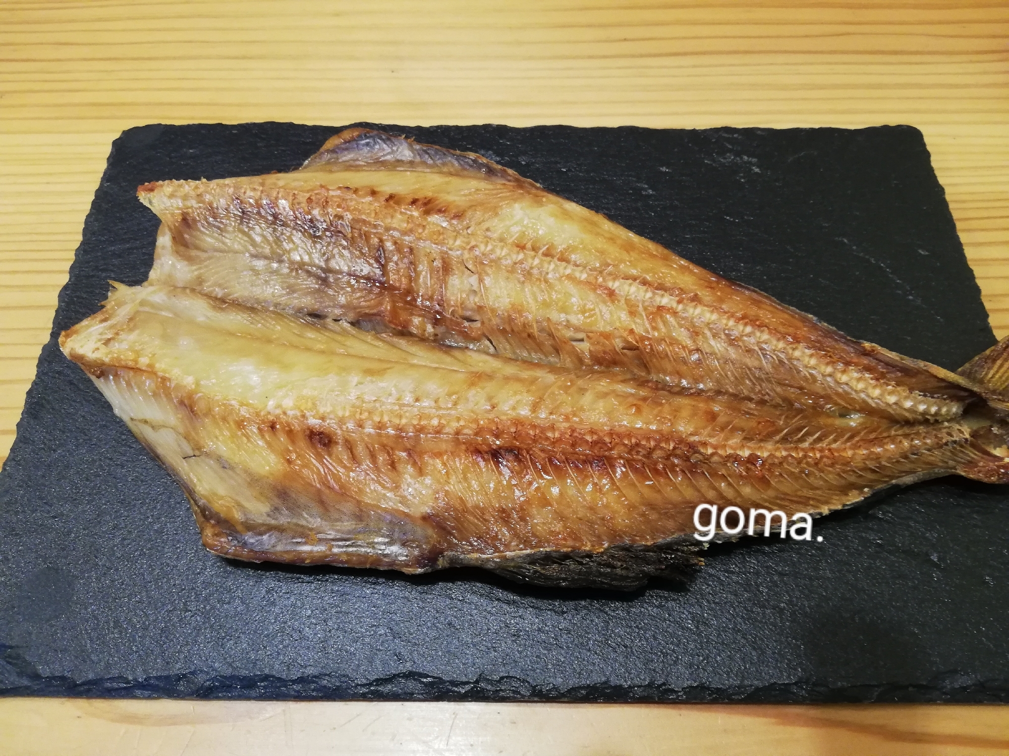 ホッケのグリル焼き