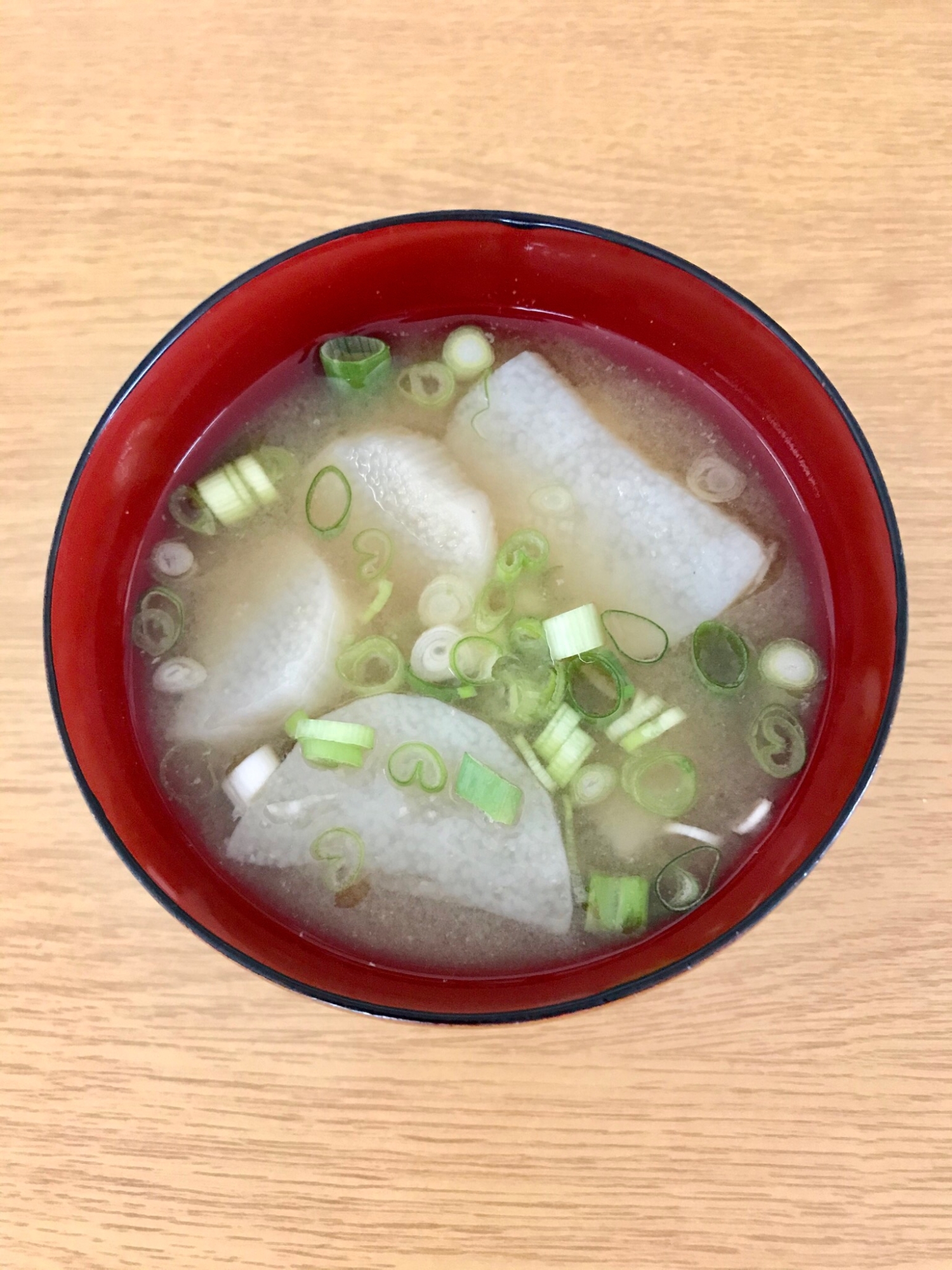 長芋の味噌汁