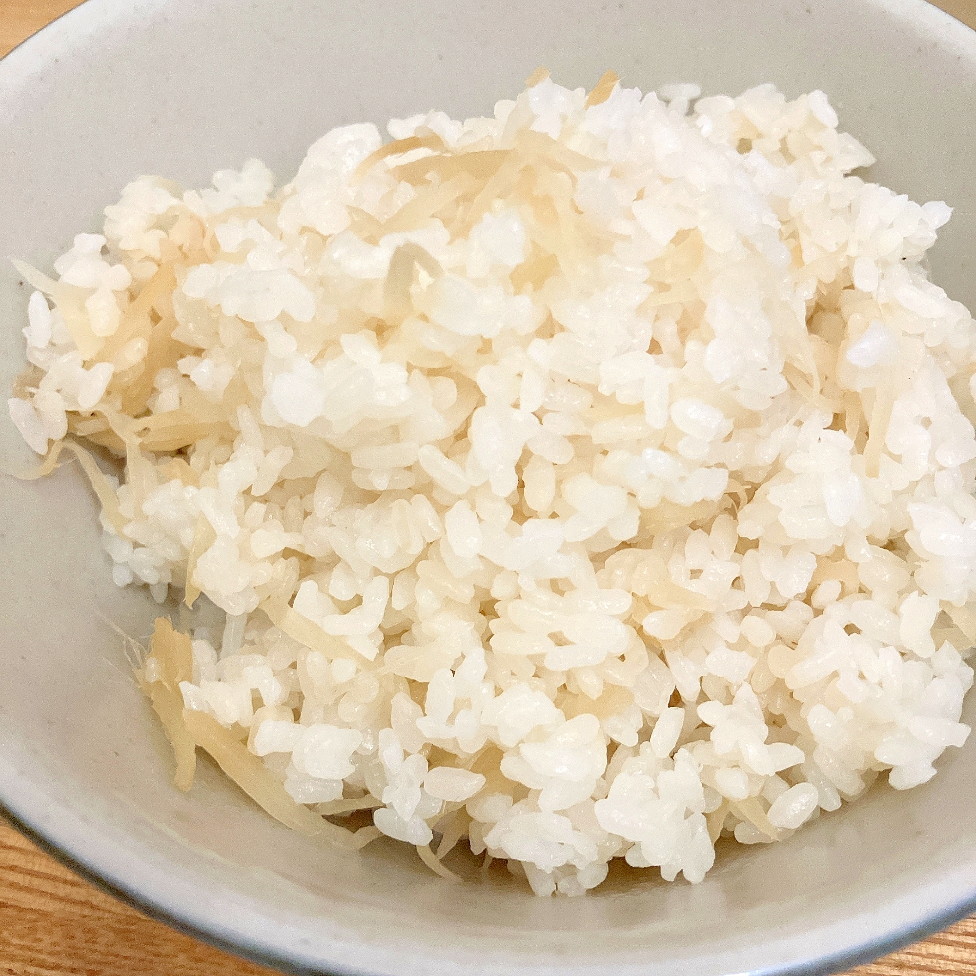 フライパン炊き！生姜ごはん