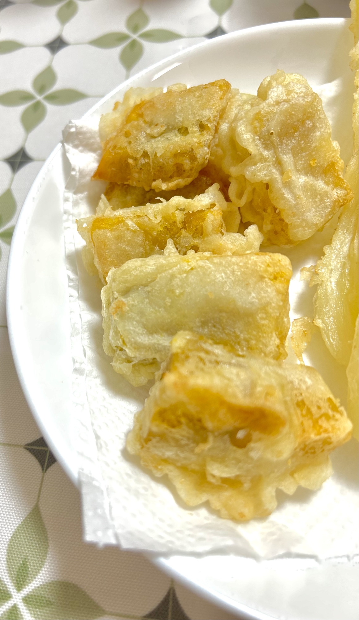 かぼちゃのひと口天ぷら(^^*)